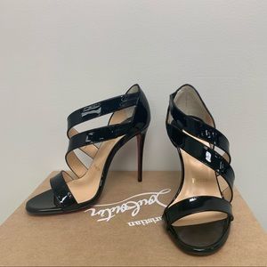 Christian Louboutin World Copine 100 heels - Black